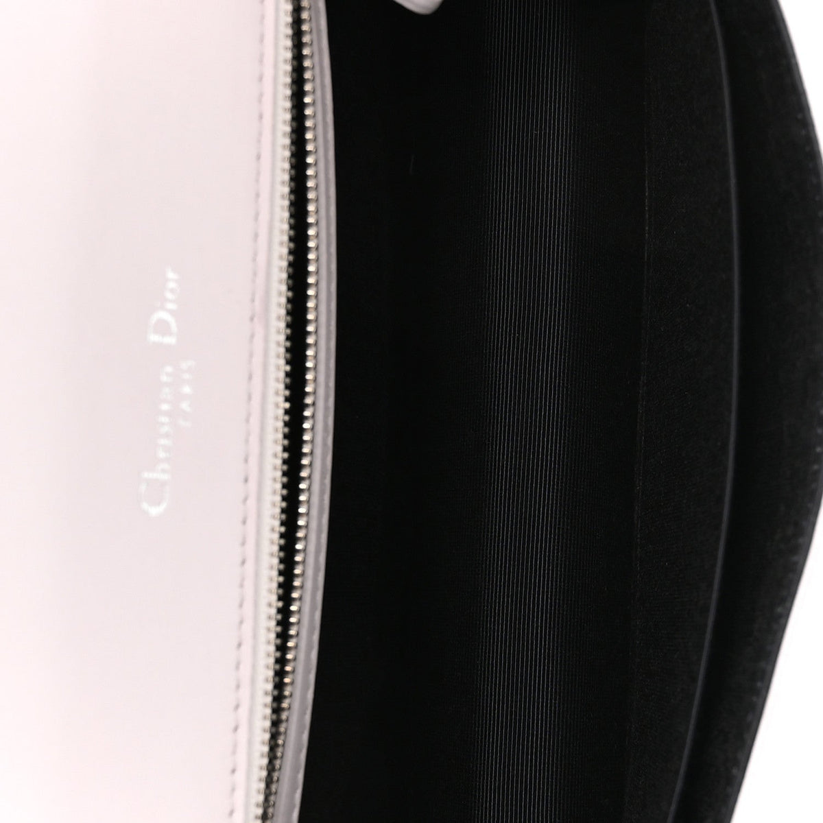 Calfskin Medium Diorama Flap Bag Off White