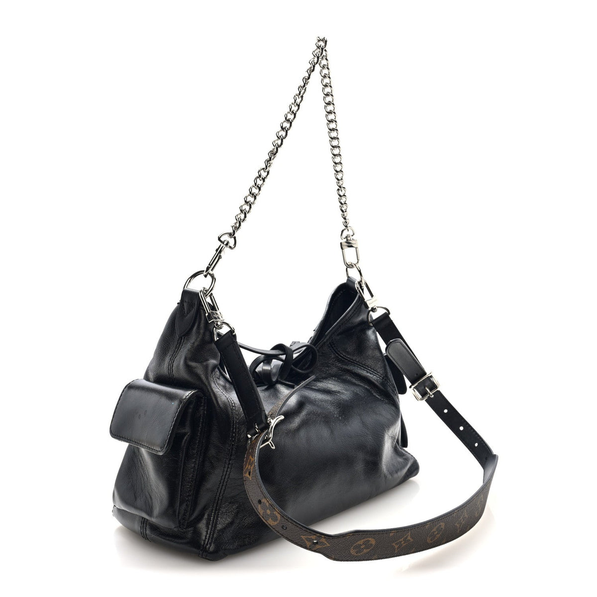 Lambskin CarryAll Cargo Vibe PM Black