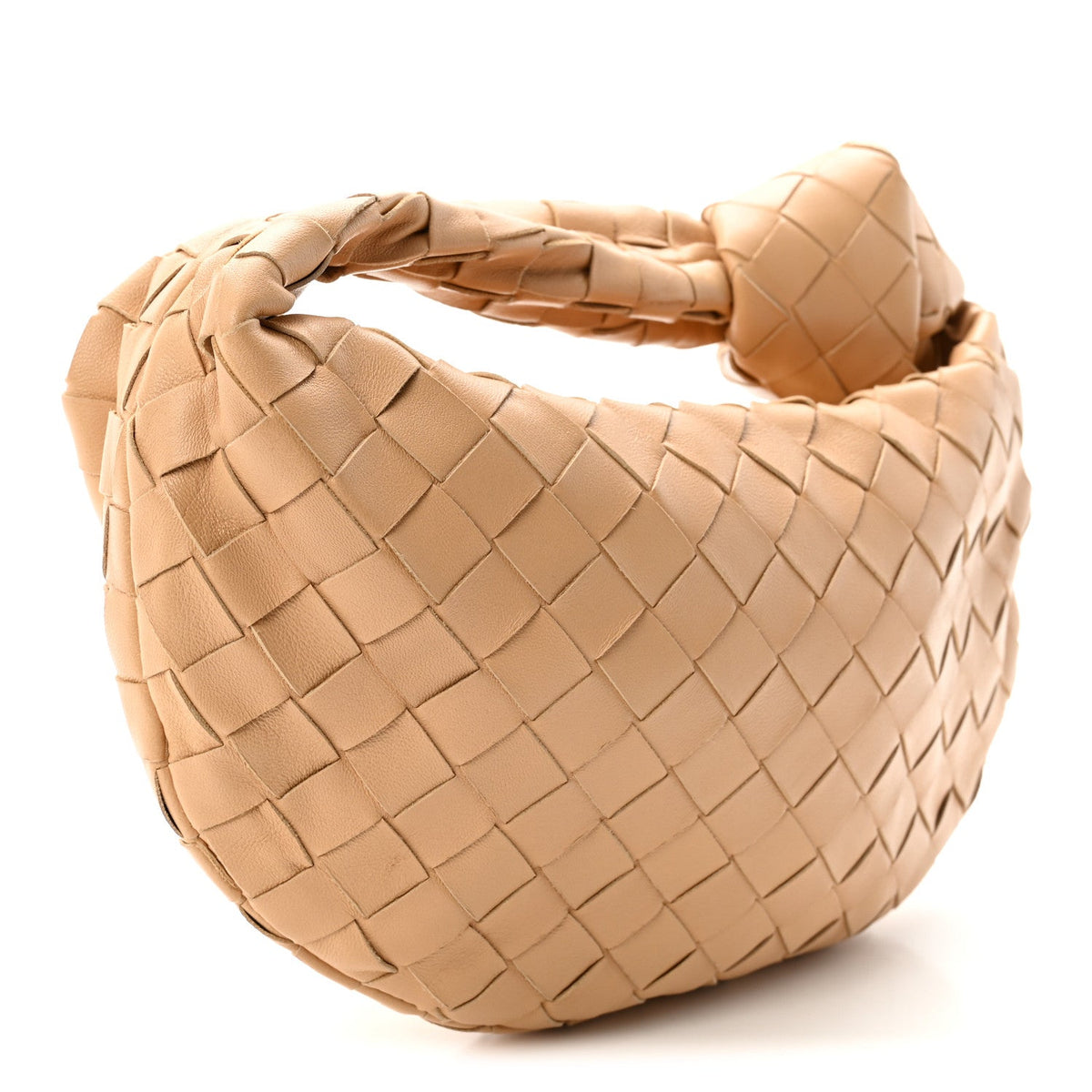 Nappa Intrecciato Mini Jodie Almond