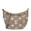 Empreinte Monogram Giant Loop Hobo Dove Gray Cream