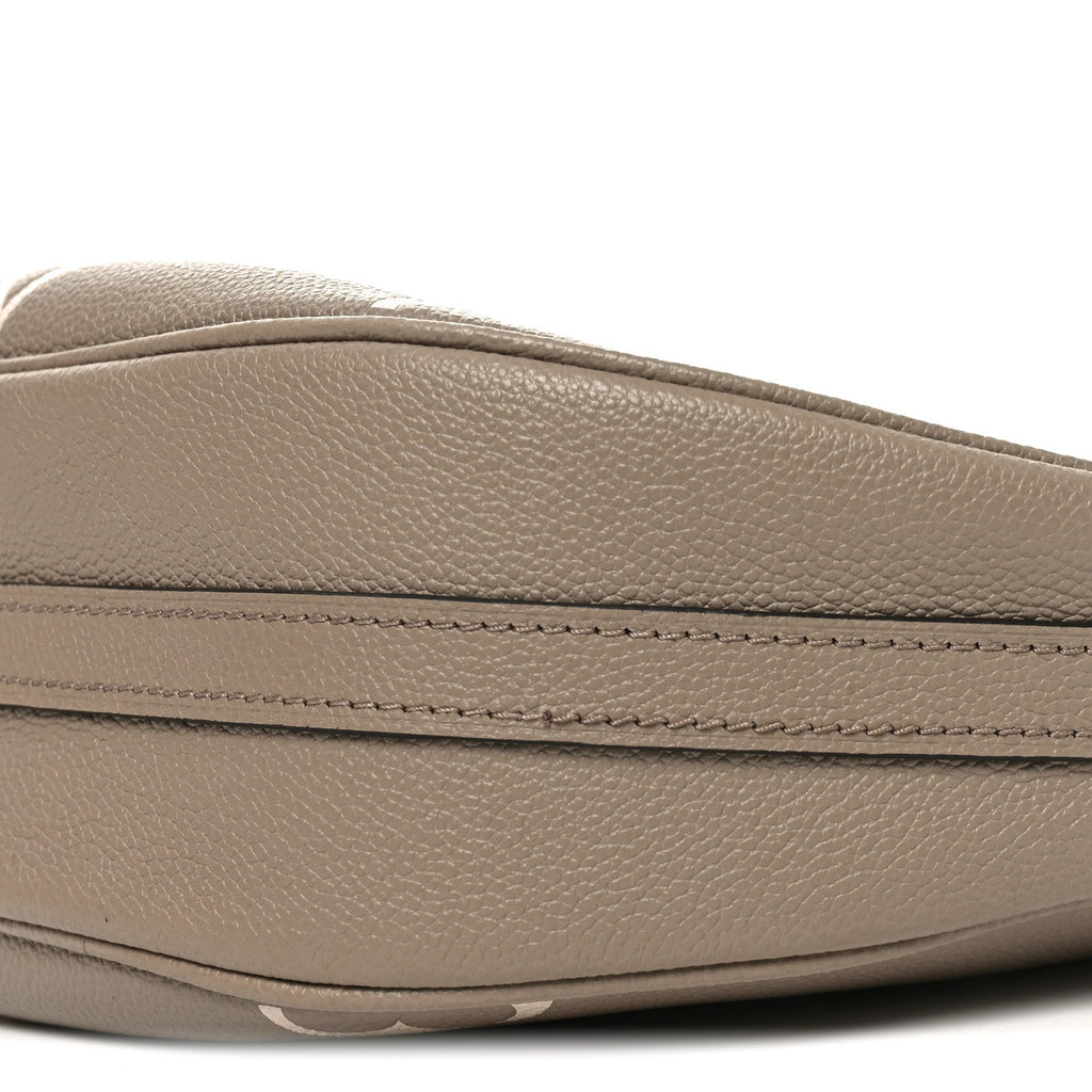 Empreinte Monogram Giant Loop Hobo Dove Gray Cream