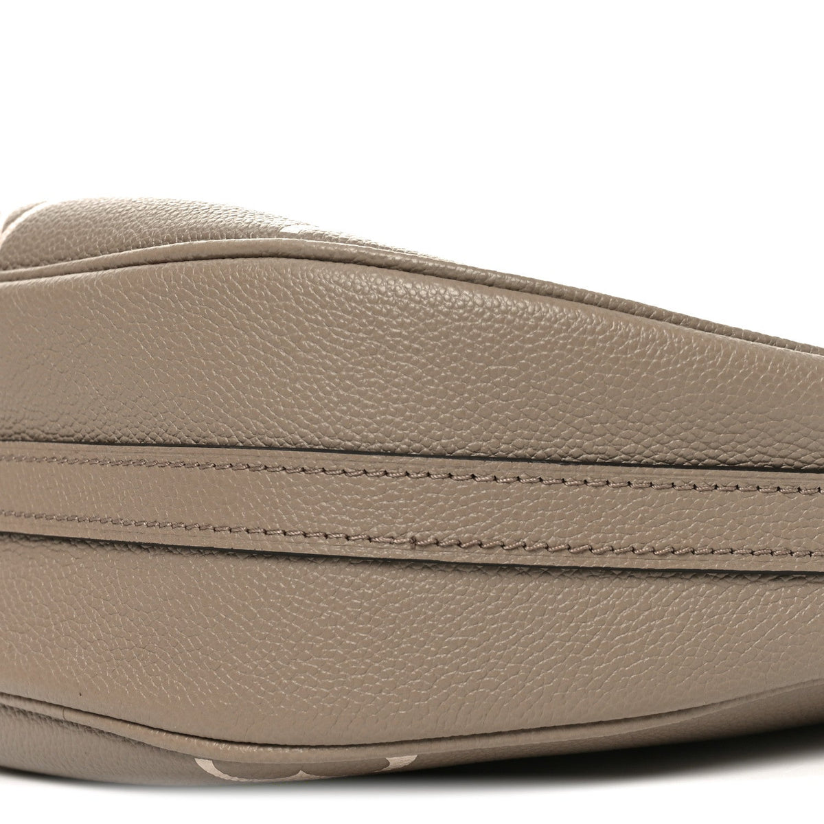 Empreinte Monogram Giant Loop Hobo Dove Gray Cream
