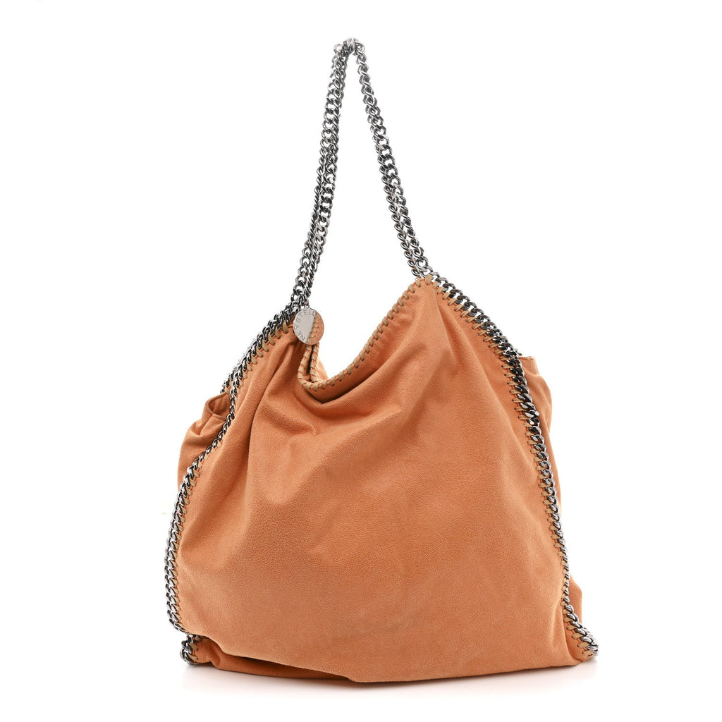 Shaggy Deer Falabella Big Tote Orange