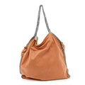 Shaggy Deer Falabella Big Tote Orange