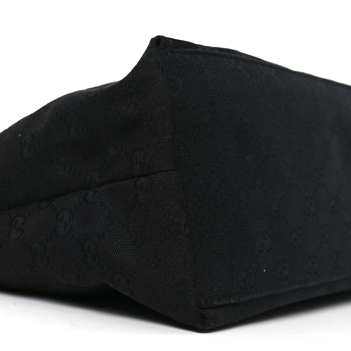 Monogram Web Large Diaper Tote Black