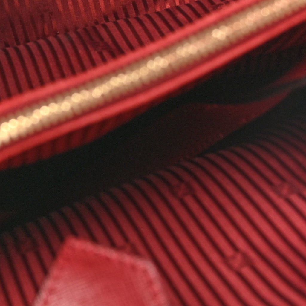 Vitello Elite Regular 2Jours Tote Rosso Scuro Ciliegia