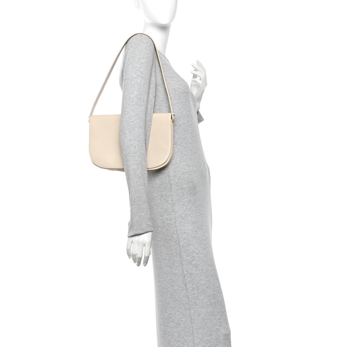 Nappa Marion Shoulder Bag Bone