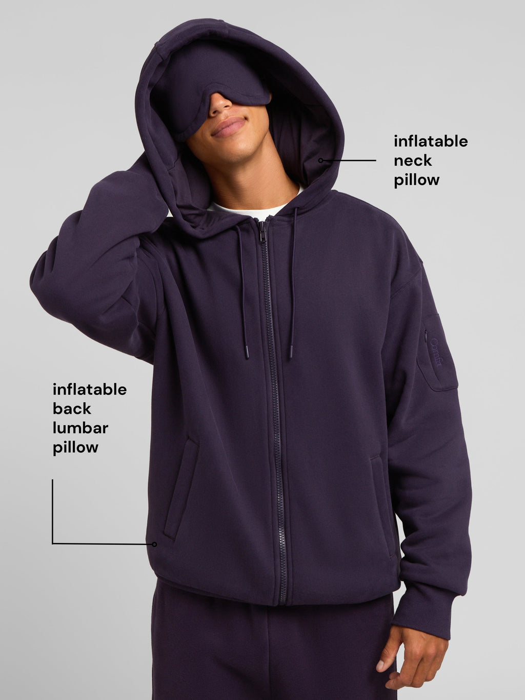 Inflate Zip Hoodie