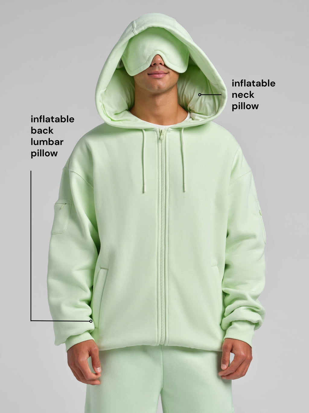 Inflate Zip Hoodie