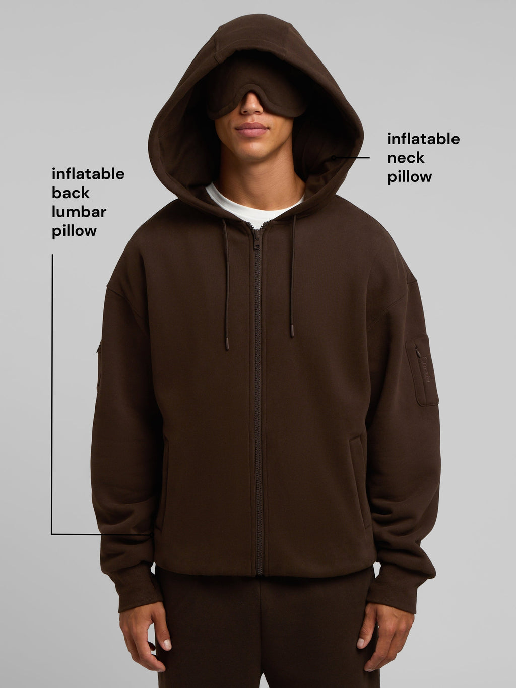 Inflate Zip Hoodie