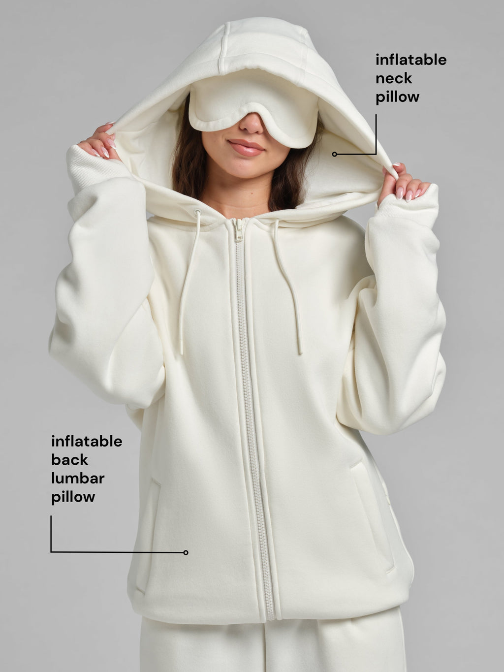 Inflate Zip Hoodie