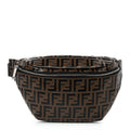 Vitello Century Bi-Color FF 1974 Embossed Belt Bag Maya Black