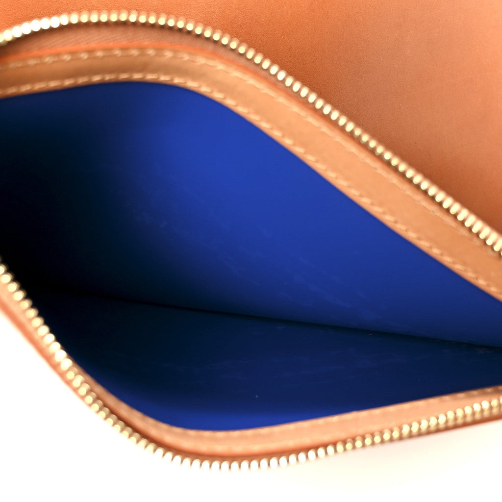 Vegetable Tanned Calfskin Bucket Bag Cammello Royal