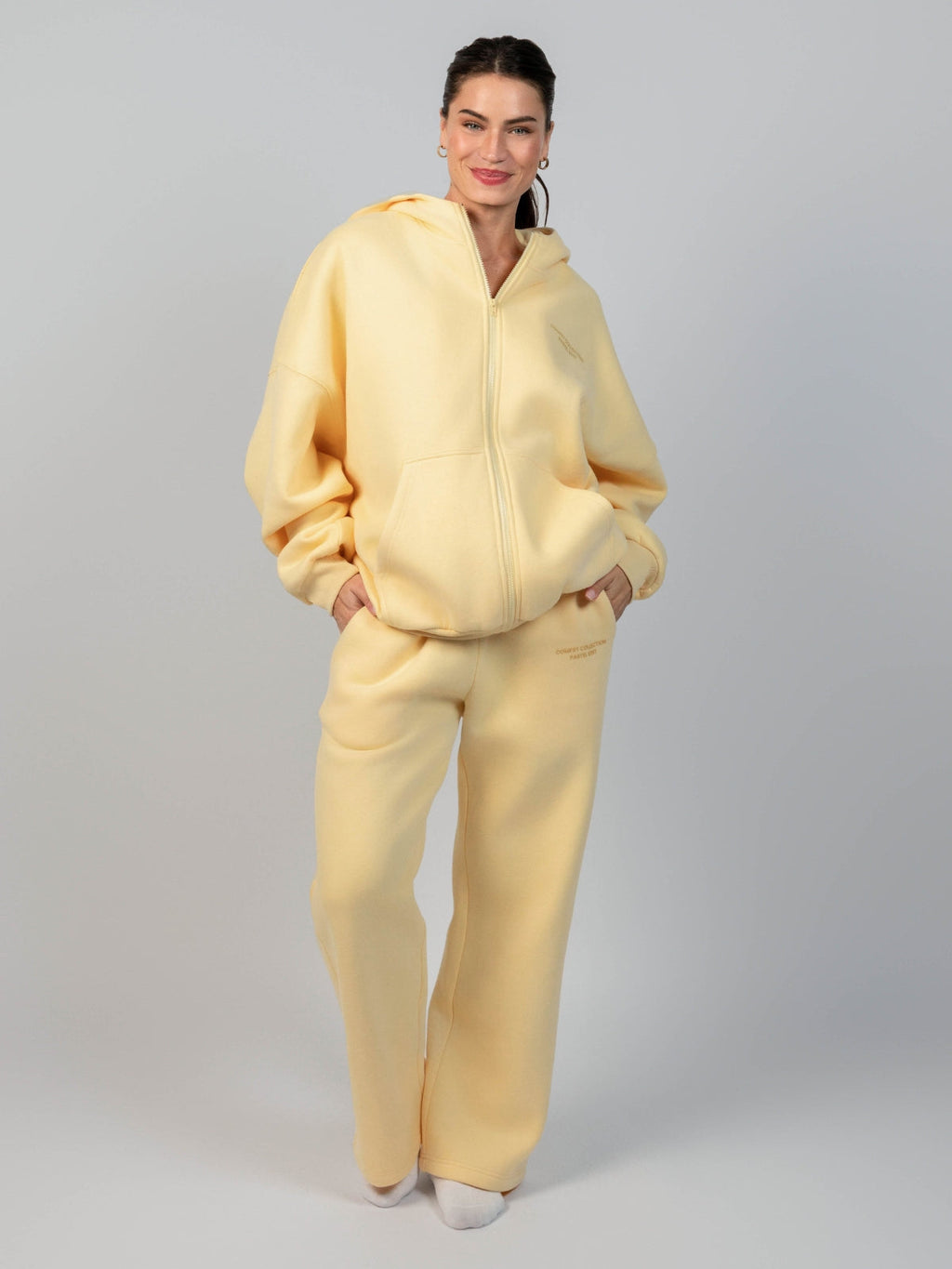 Pastel Zip Hoodie – Mega