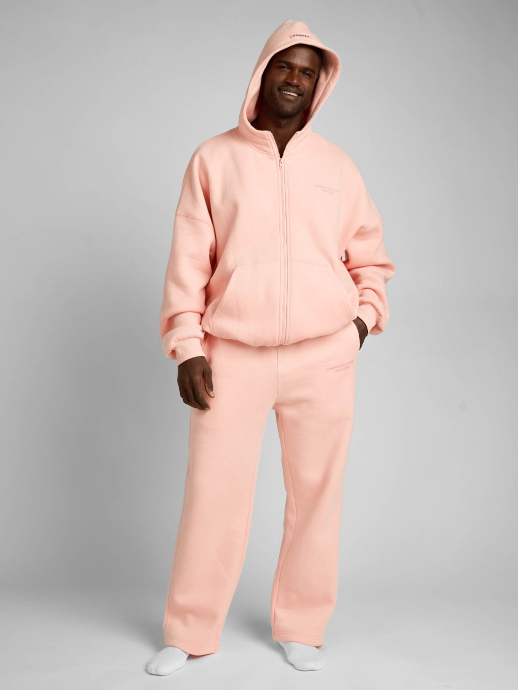 Pastel Zip Hoodie – Mega
