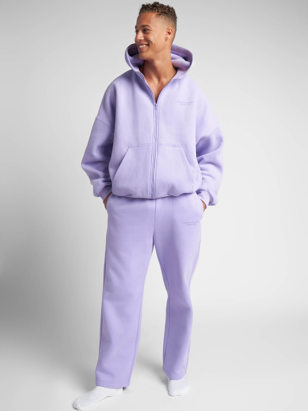 Pastel Zip Hoodie – Mega