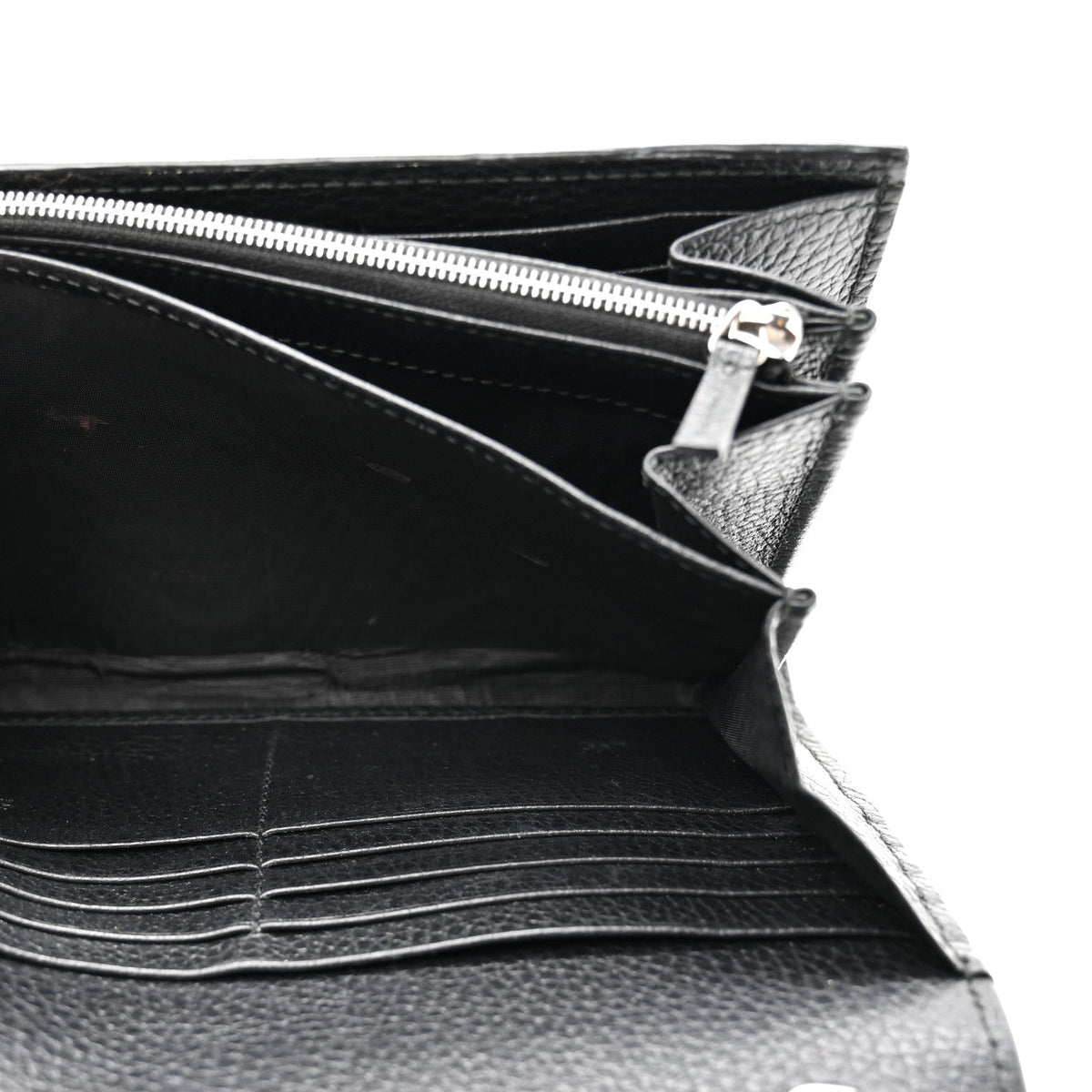 Calfskin Mini Dionysus Chain Wallet Black