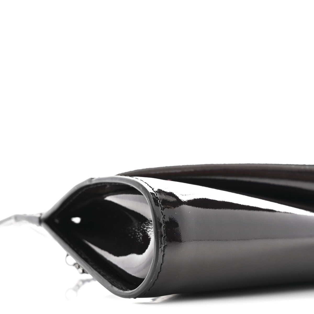 Patent Psychic Loubitwist Clutch Black