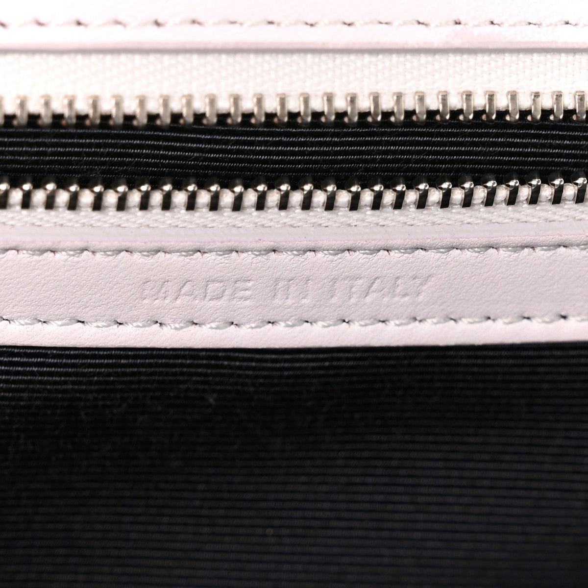 Calfskin Medium Diorama Flap Bag Off White