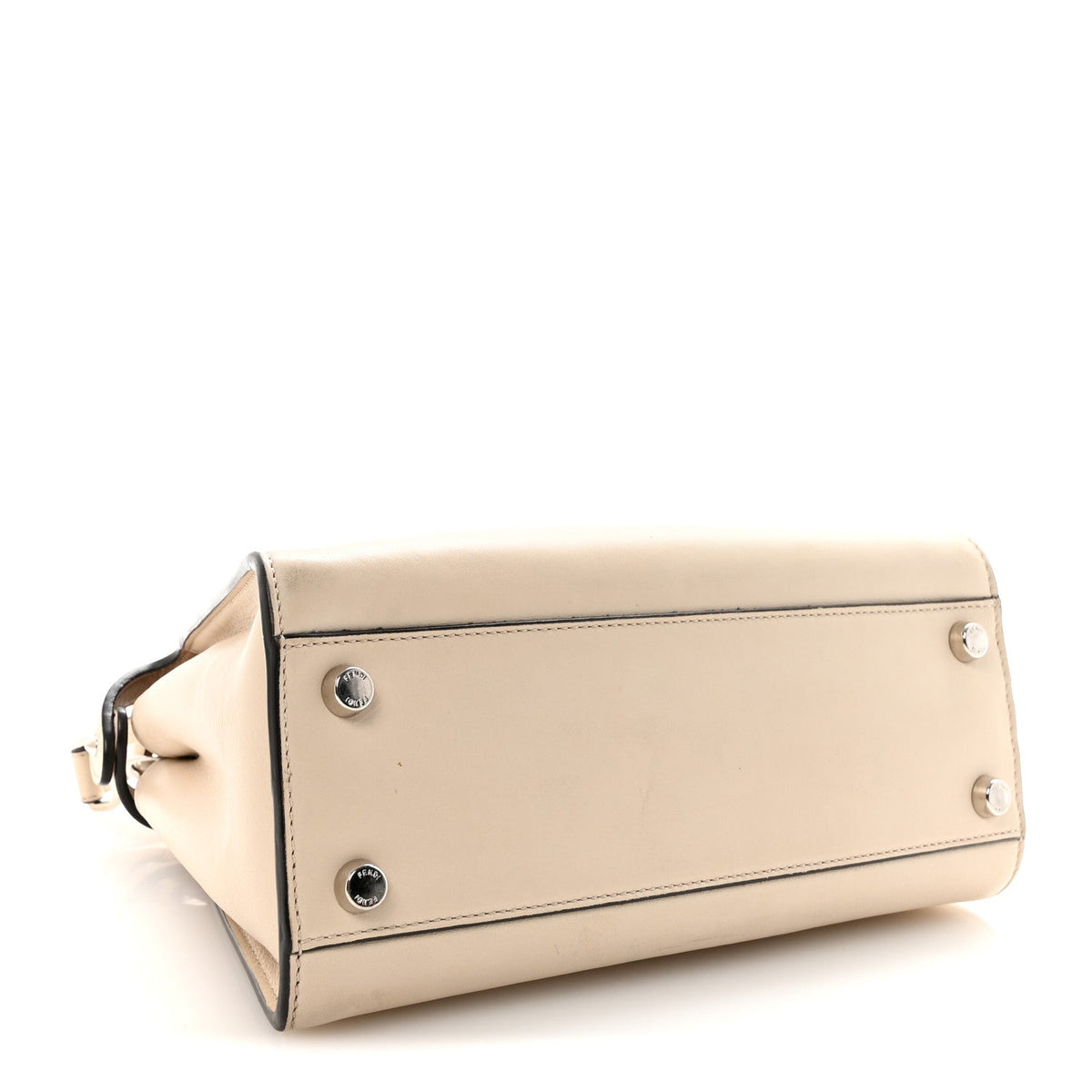 Vitello Tahiti Burro Bi-Color Medium Peekaboo Iconic Essentially Satchel Nuvola Rosa Bourbon