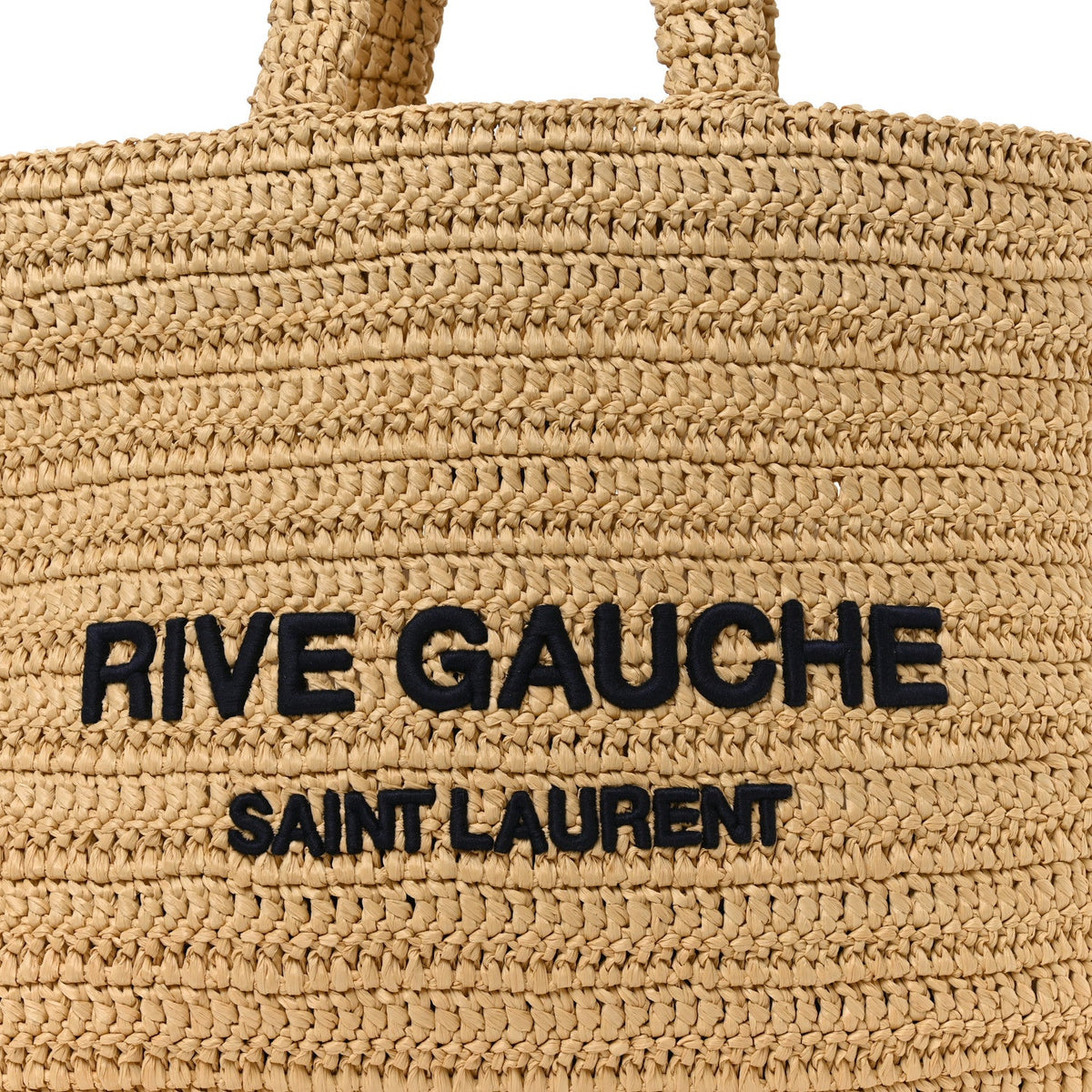 Raffia Rive Gauche Tote Natural