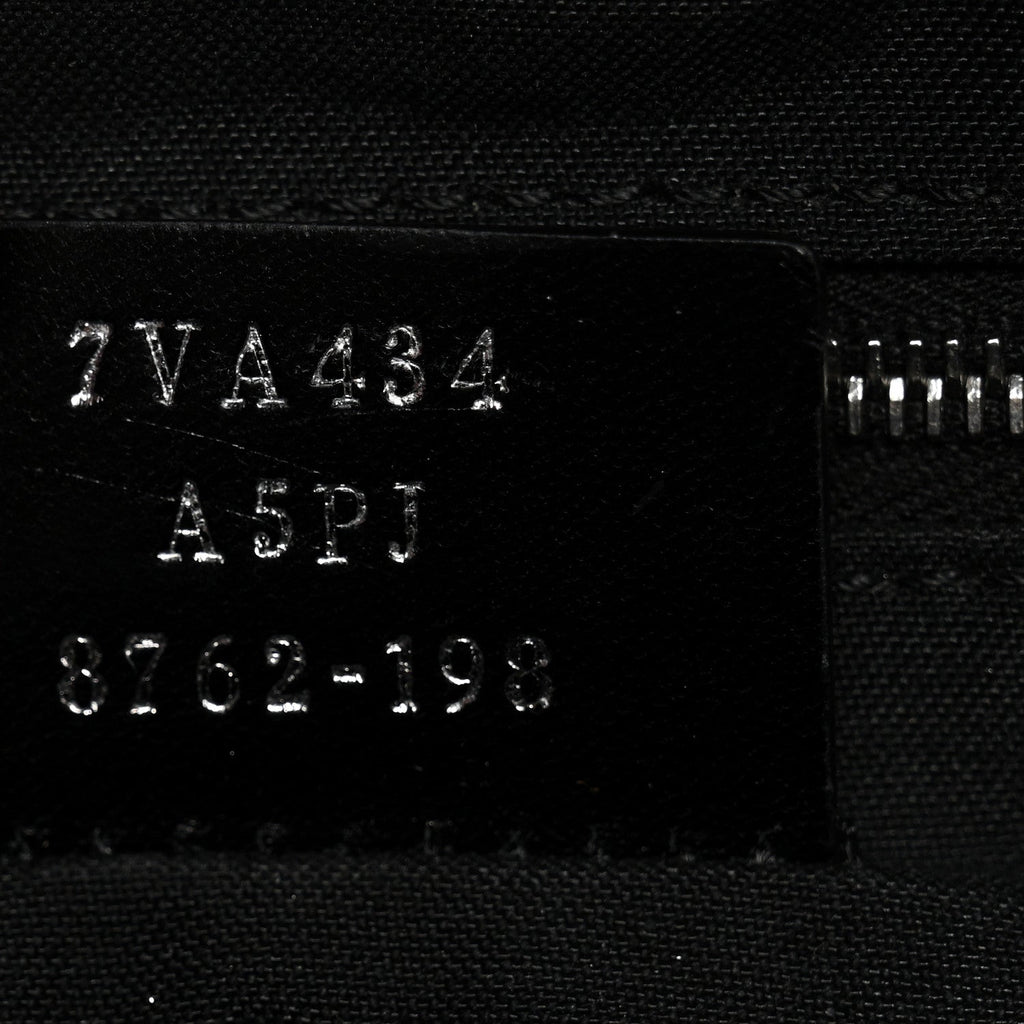 Vitello Century Bi-Color FF 1974 Embossed Belt Bag Maya Black