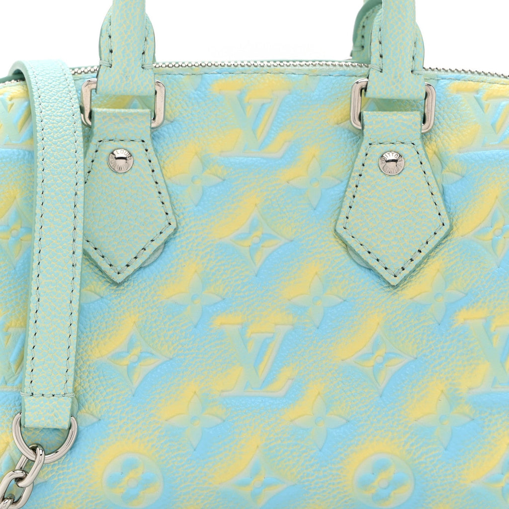 Empreinte Monogram Summer Stardust Speedy 20 Water Green