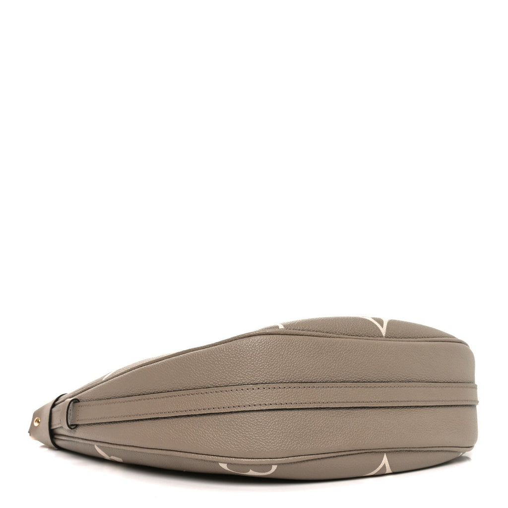 Empreinte Monogram Giant Loop Hobo Dove Gray Cream