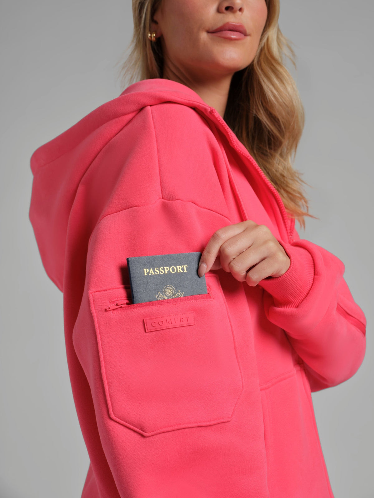 Airplane Mode Travel Zip Hoodie – Mega