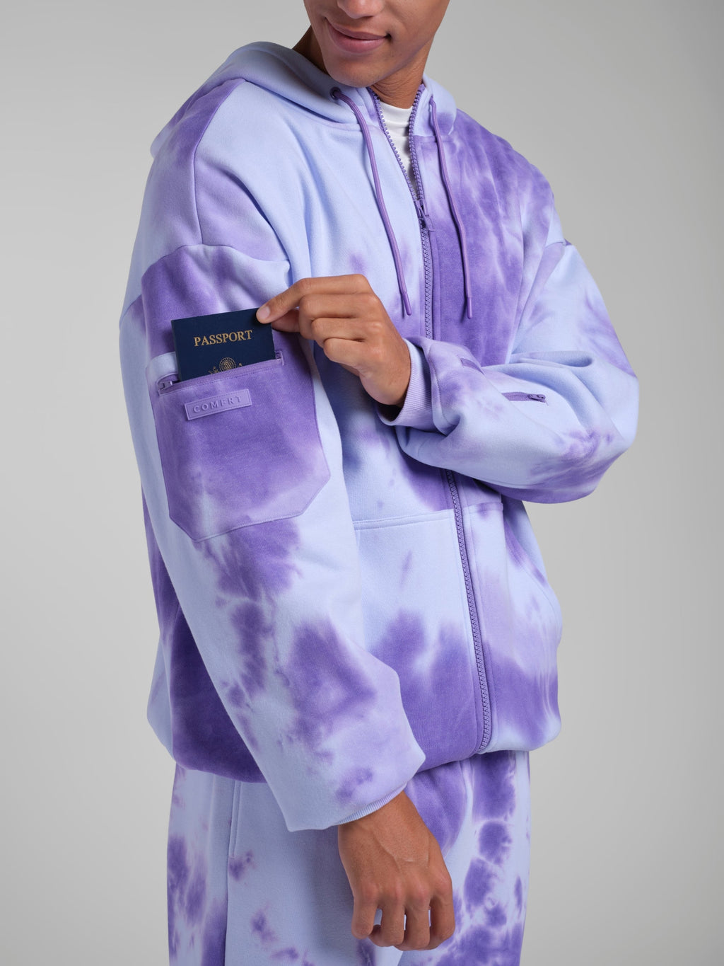 Airplane Mode Travel Zip Hoodie – Mega