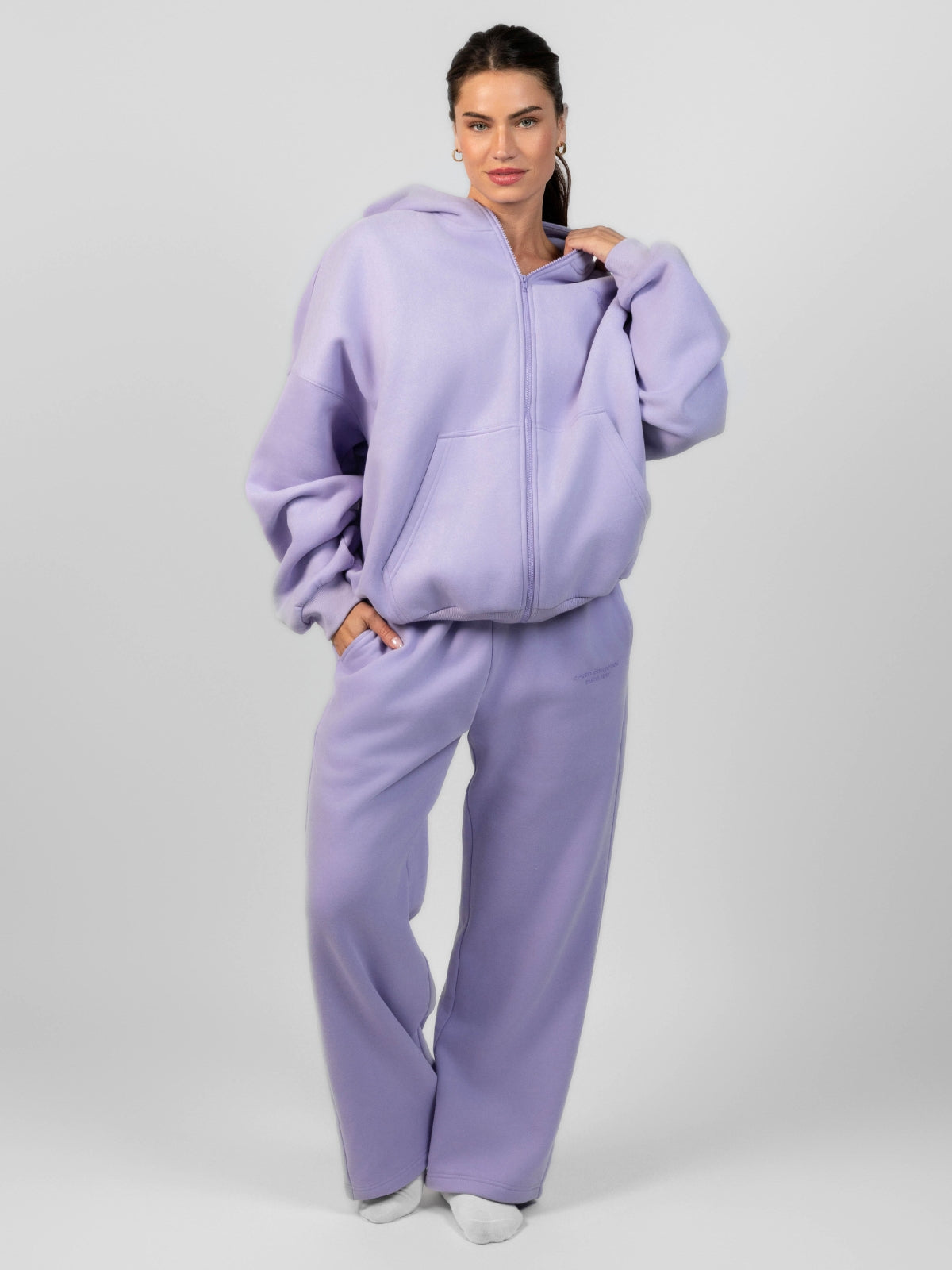 Pastel Zip Hoodie – Mega