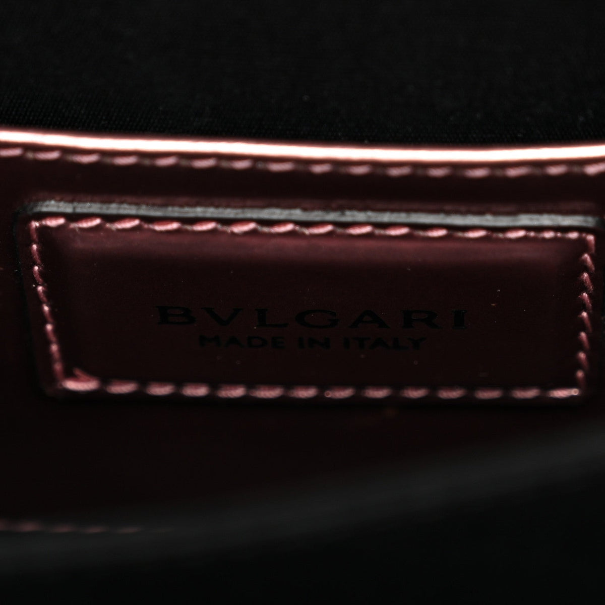 Metallic Calfskin Serpenti Forever Top Handle Rose Quartz