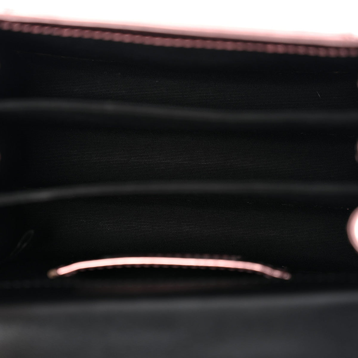 Metallic Calfskin Serpenti Forever Top Handle Rose Quartz