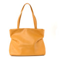 Calfskin Judy East West Tote Sunflower