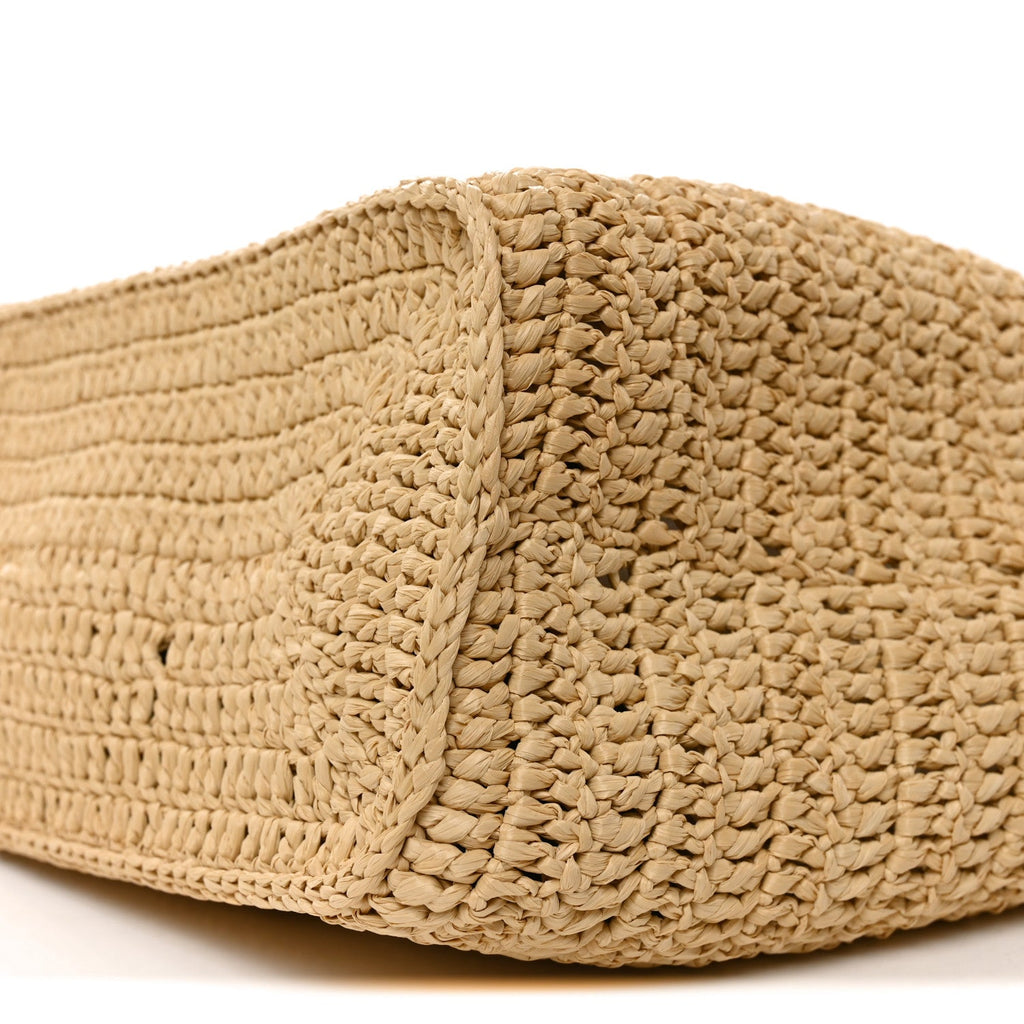 Raffia Rive Gauche Tote Natural
