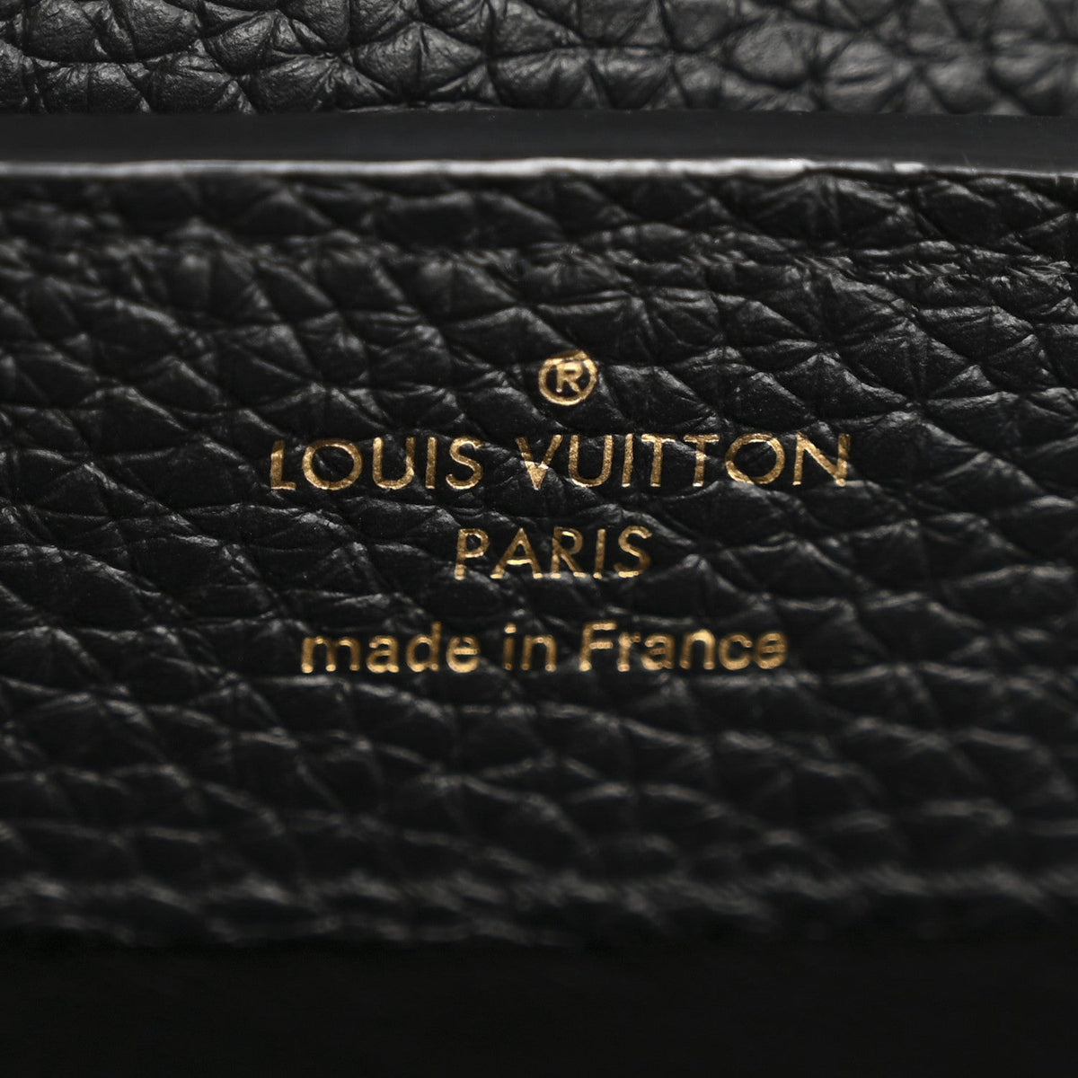 Taurillon Mini Capucines Black