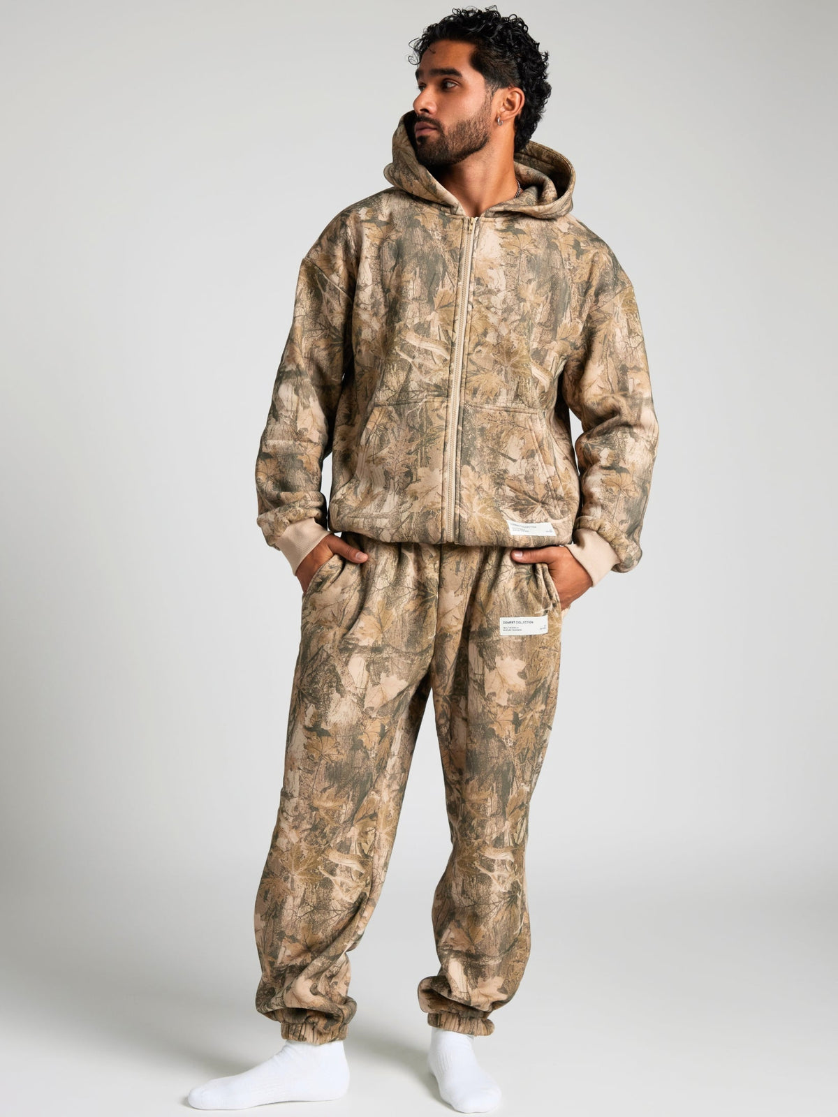 Camo Zip Hoodie – Mega