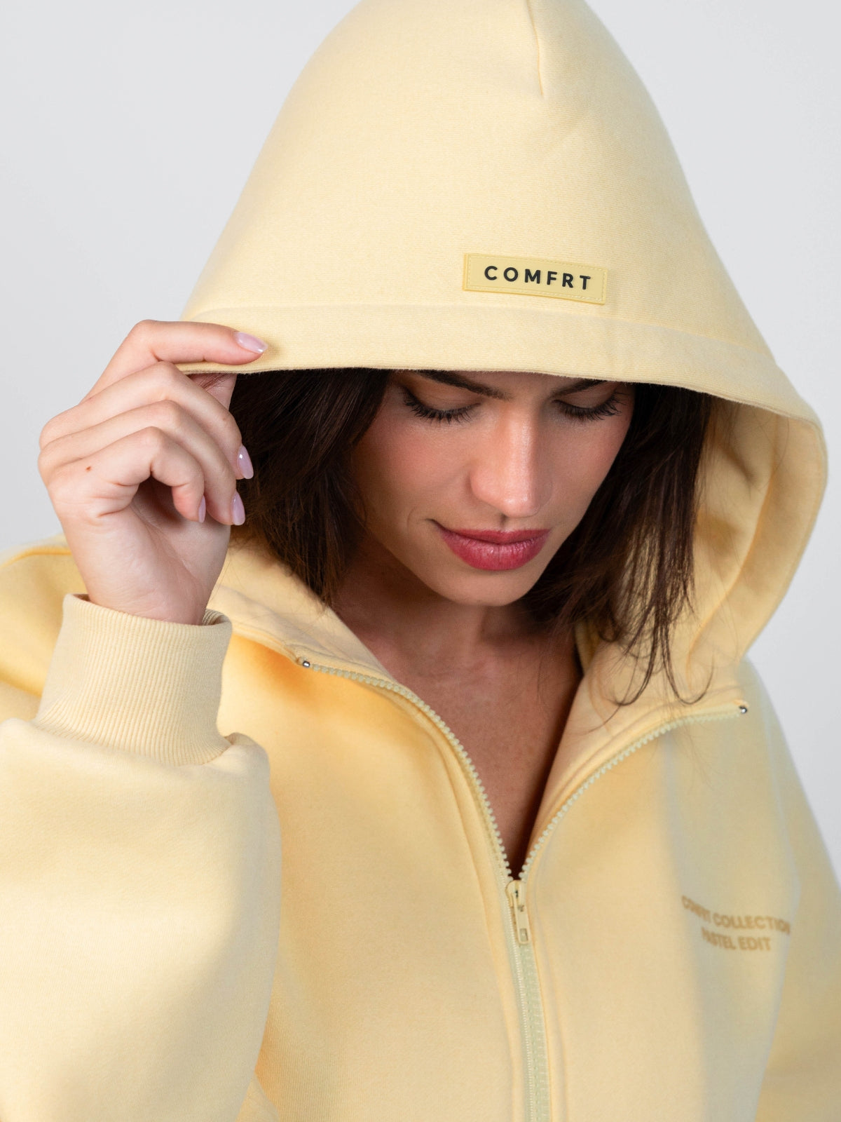 Pastel Zip Hoodie – Mega