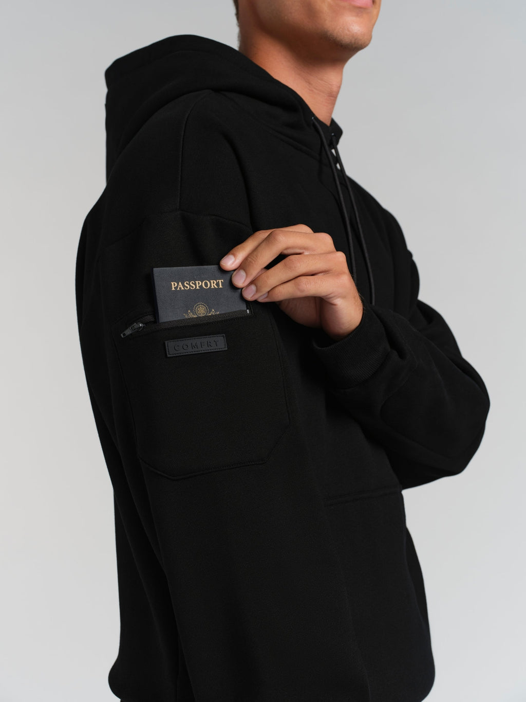VIP Airplane Mode Travel Hoodie – Mega
