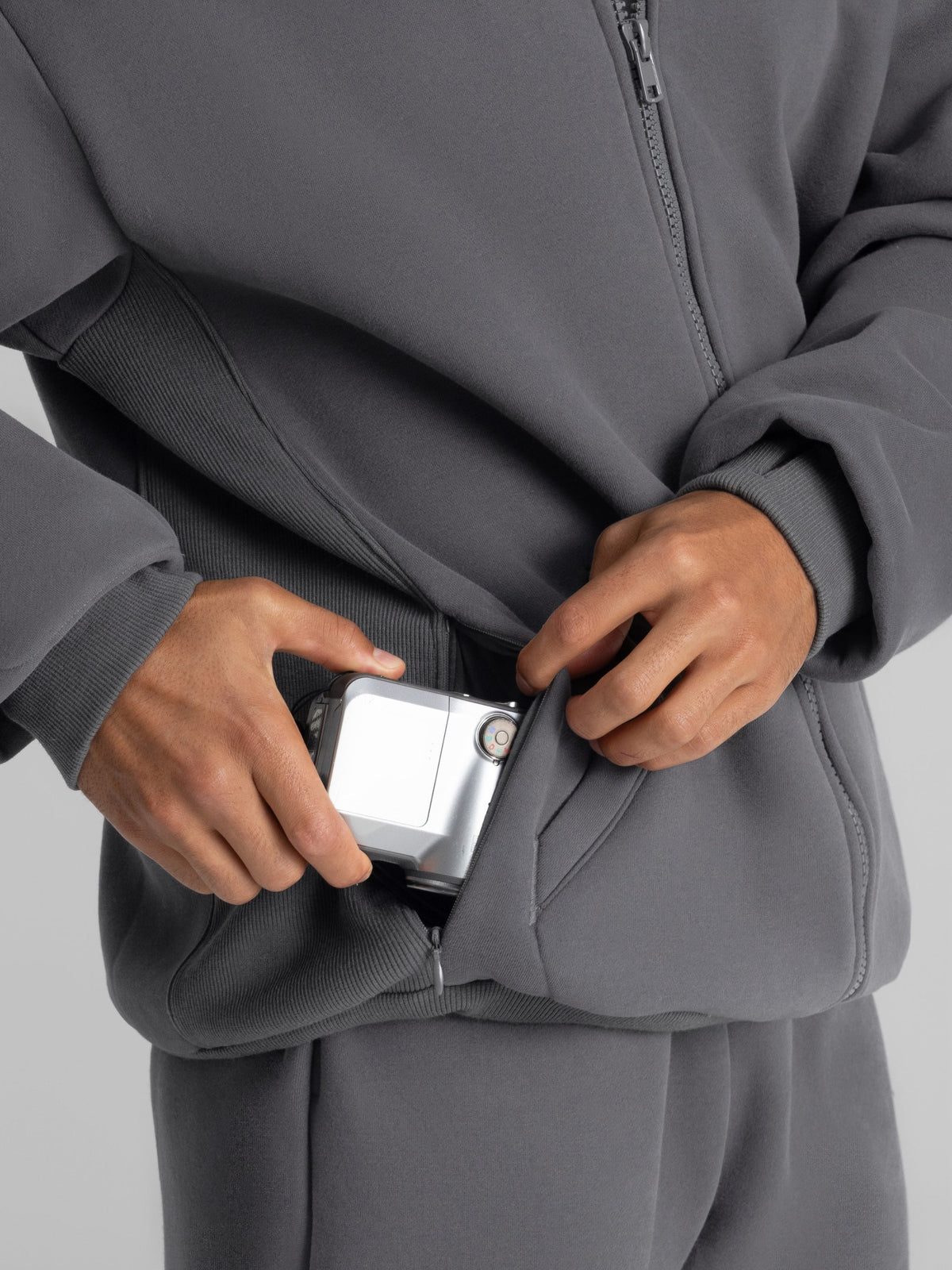 Explorer Travel Zip Hoodie – Mega