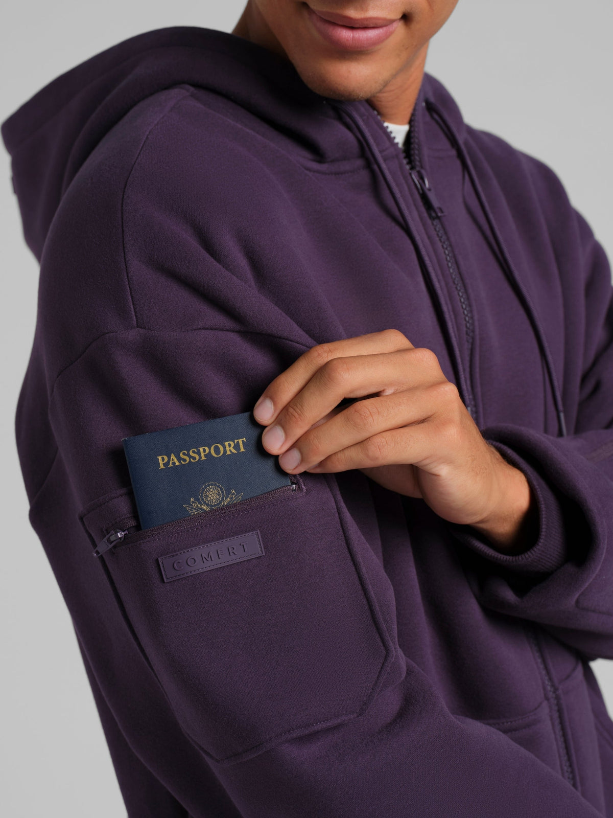 Airplane Mode Travel Zip Hoodie – Mega