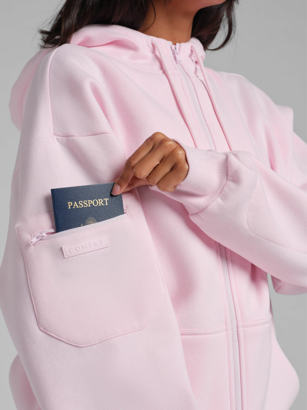 VIP Airplane Mode Travel Zip Hoodie – Mega