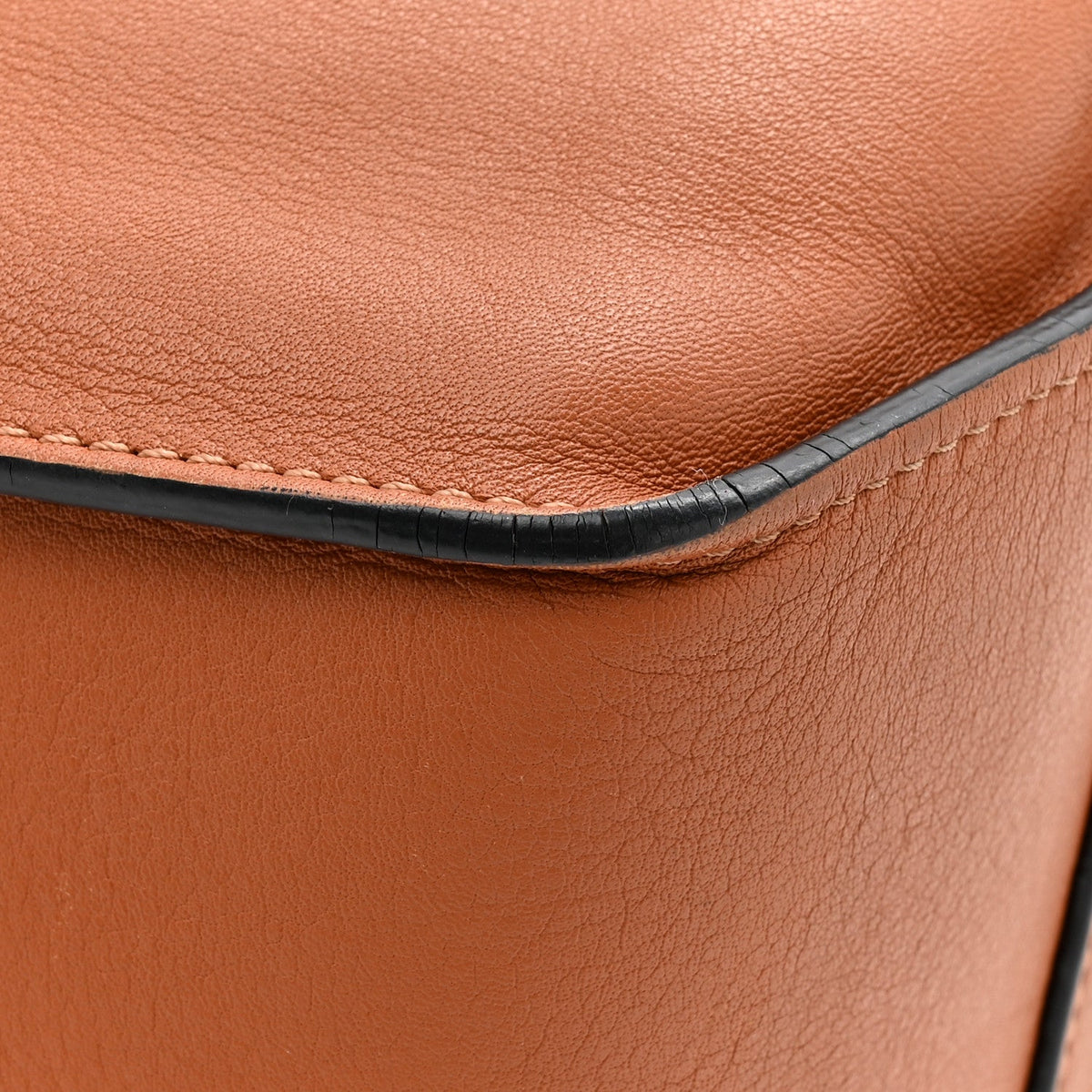 Calfskin Small Hammock Shoulder Bag Tan