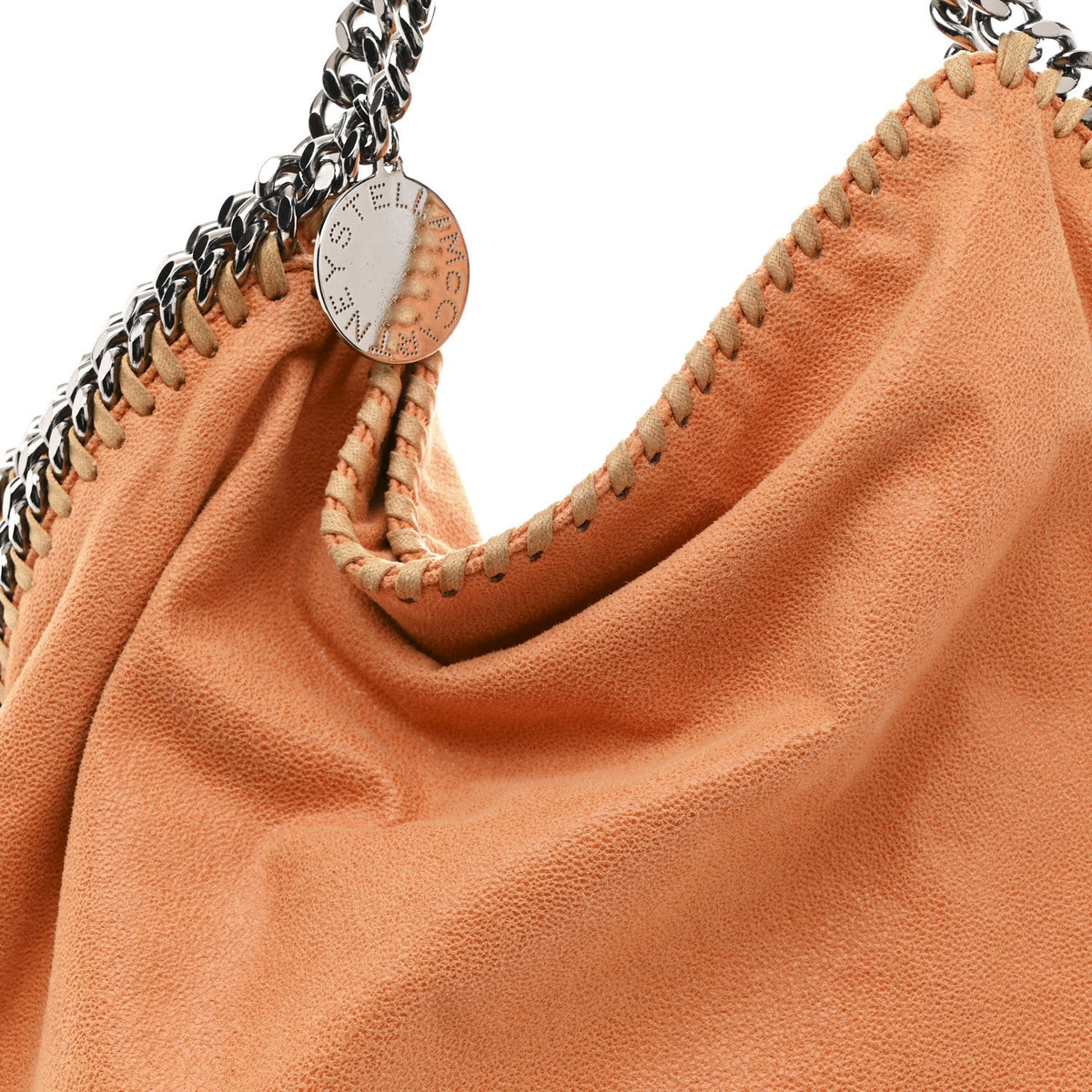 Shaggy Deer Falabella Big Tote Orange