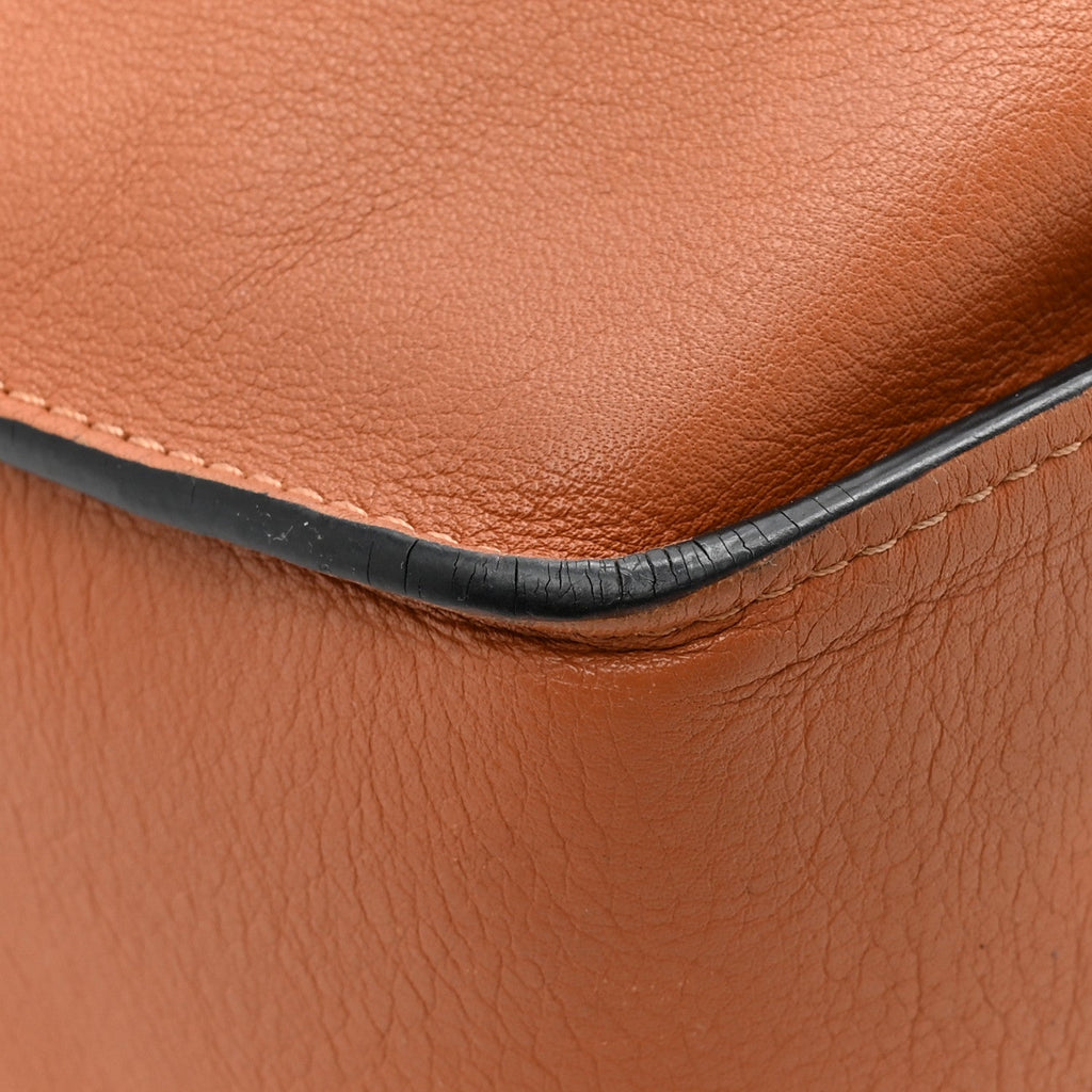 Calfskin Small Hammock Shoulder Bag Tan