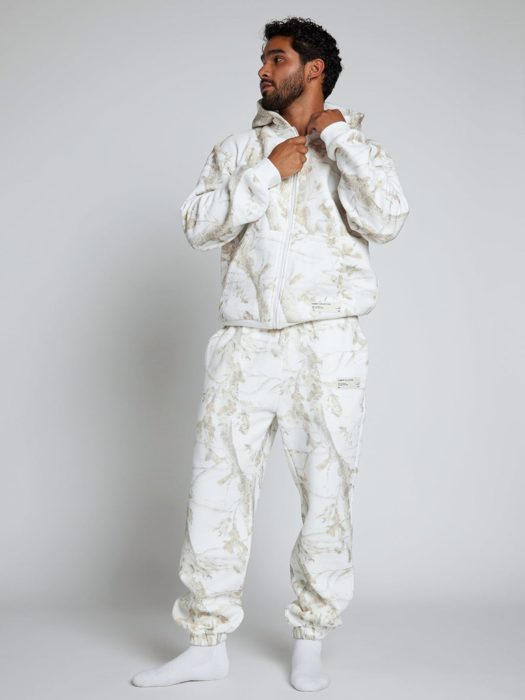 Camo Zip Hoodie – Mega