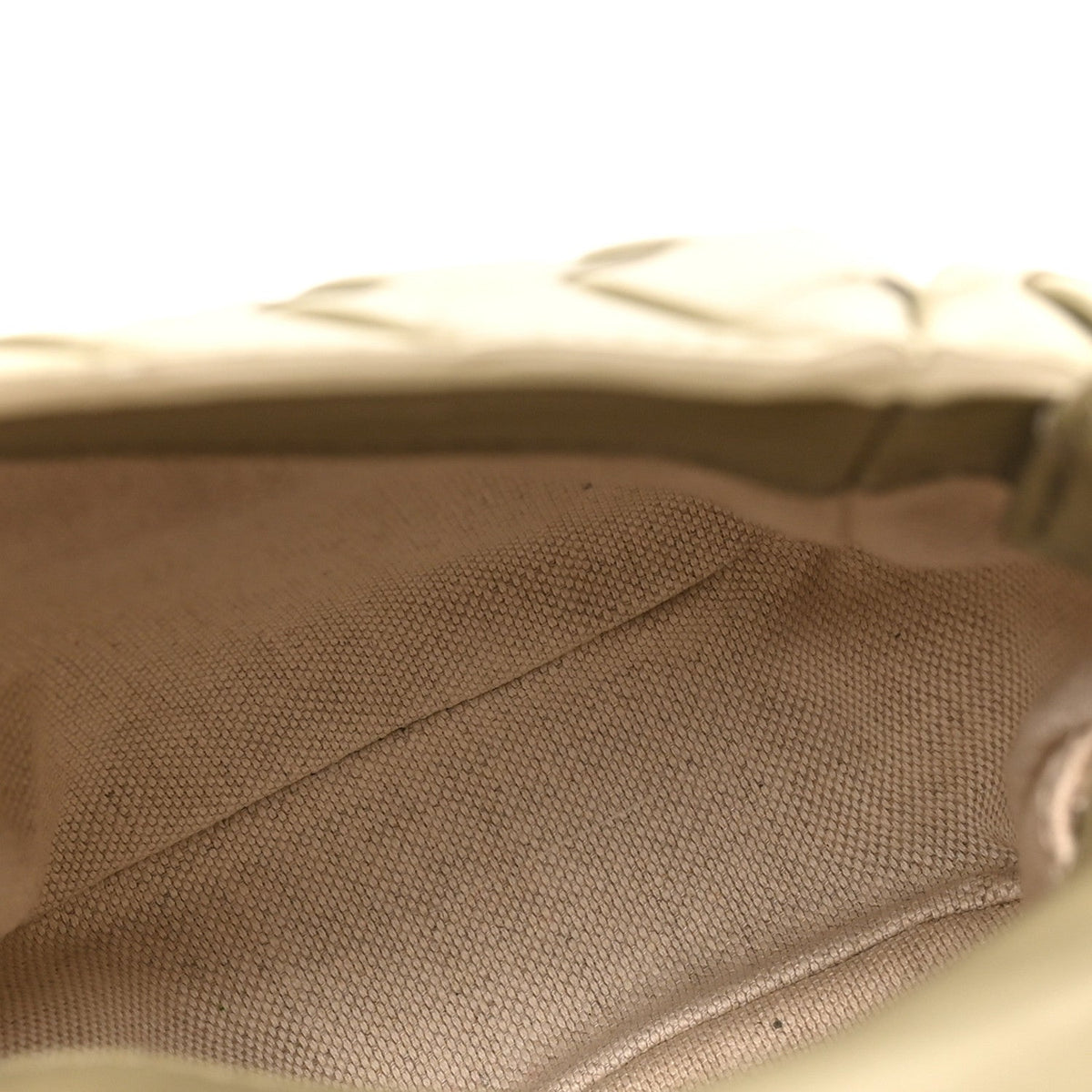 Nappa Intrecciato Mini Vertical Cobble Shoulder Bag Travertine