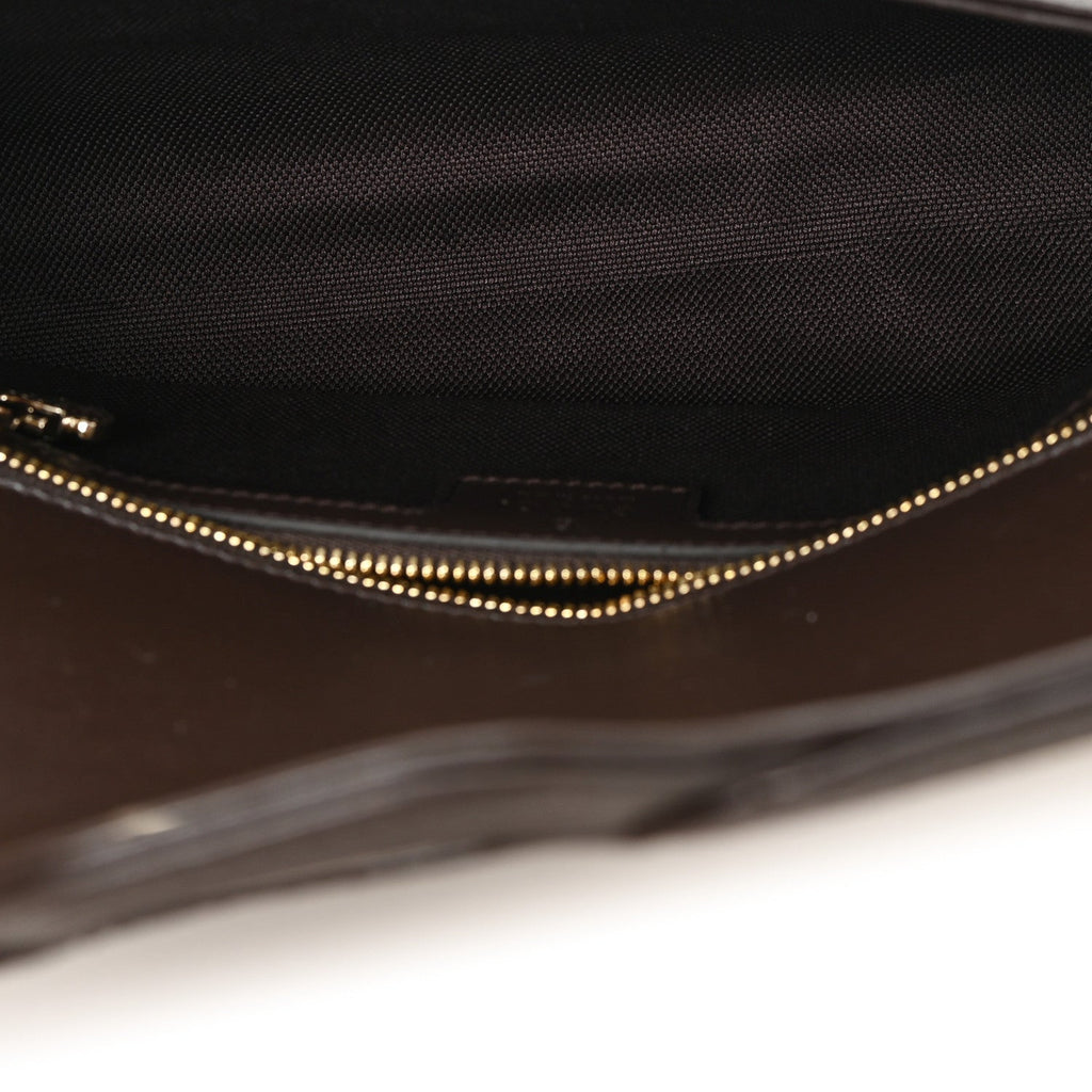 GG Monogram Small Luce Shoulder Bag Beige Ebony