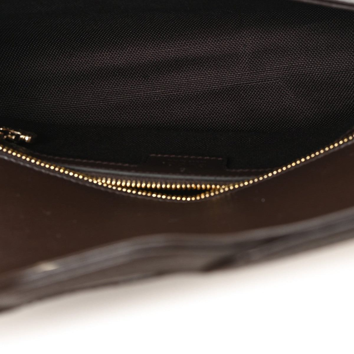 GG Monogram Small Luce Shoulder Bag Beige Ebony
