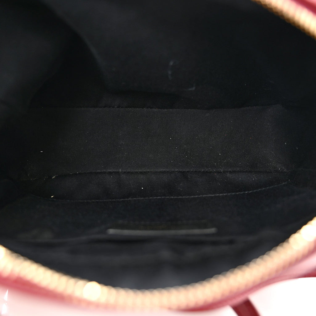Calfskin Matelasse Monogram Lou Camera Bag Opyum Red